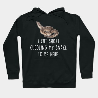 Hognose Snake Cut Short Hoodie